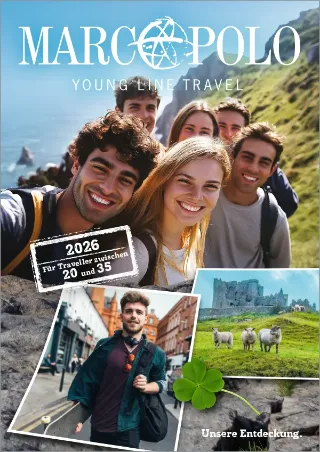 Marco Polo Young Line Travel Katalog für 2026.