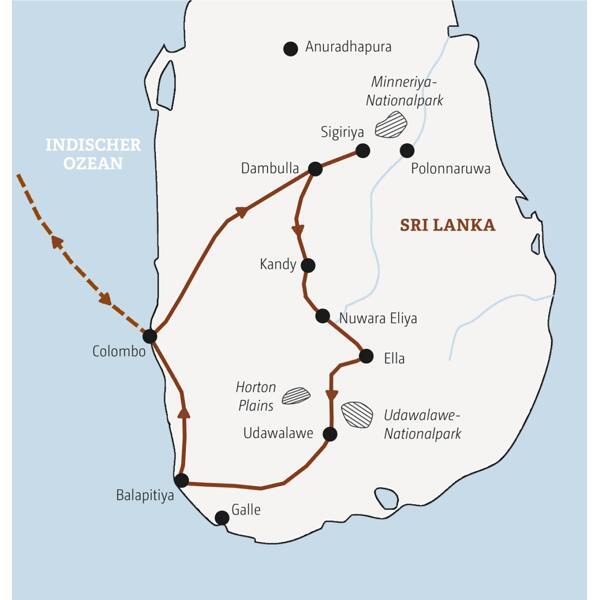 Auf unserer Marco Polo Top Preis Reise nach Sri Lanka erlebin wir Natur und Kultur, Kulinarik und Entspannung am Strand