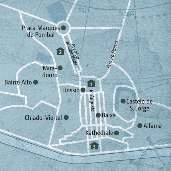 Auf Ihrer Lissabon-Städtereise erleben Sie die Highlights der beeindruckenden Metropole individuell mit Ihrem Guide.