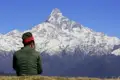 Wir haben auf unserer Rundreise in der Mini-Gruppe Zeit, die Kulisse des Himalaya in Nepal zu genießen.