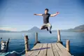 Auf unserer YOUNG LINE Rundreise durch Guatemala haben wir viele Gelegenheiten, tolle Fotos zu schießen - wie z. B. hier am Atitlánsee.