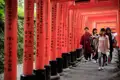 Auf Ihrer Rundreise durch Japan kommen Sie auch nach Kyoto - wie wäre es am freien Nachmittag mit einem Besuch des berühmten Fushimi-Inari-Schreins - bekannt für seine Alleen aus roten Toriis.