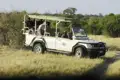 Die Game Drives erfolgen mit offenen Safarifahrzeugen. Lehnen Sie sich zurück, Ihr Ranger weiß genau, wo man die meisten Tiere sehen kann.