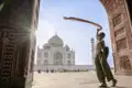 Auf unserer YOUNG LINE Rundreise durch Indien bewundern wir das Taj Mahal bei Tag als auch zum Sonnenuntergang - ein unglaublich beeindruckendes Gebäude!