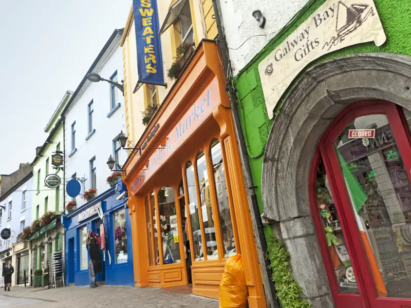 Natürlich darf auf unserer YOUNG LINE Reise durch Irland ein Abend, an dem wir ausgiebig durch die Pubs Galways ziehen, nicht fehlen.