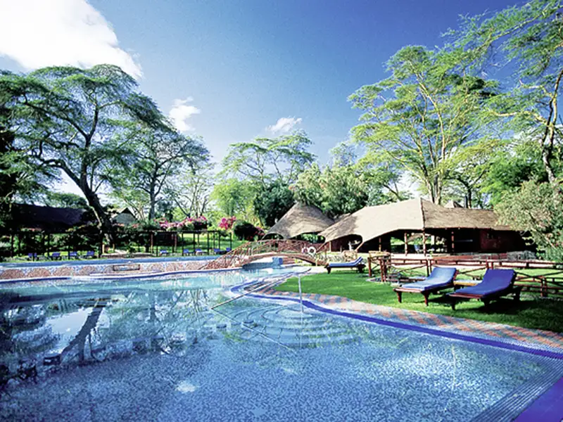 Wenn Sie diese individuelle Ostafrika-Reise in der Kategorie Standard buchen, übernachten Sie am Lake Naivasha in der Sopa Lodge.