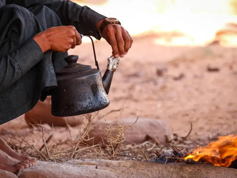 Ein Highlight dieser Rundreise mit YOUNG LINE TRAVEL durch Jordanien ist der Campaufenthalt im Wadi Ram.