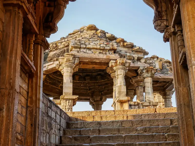 Auf Ihrer Marco Polo Rundreise durch Rajasthan besuchen Sie auch die beeindruckende Bergfestung von Chittaurgarh.