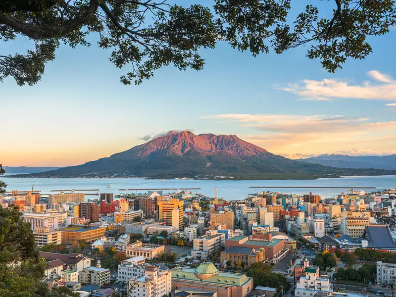 Der Wendepunkt dieser umfassenden Japanreise ist Kagoshima auf Kyushu.