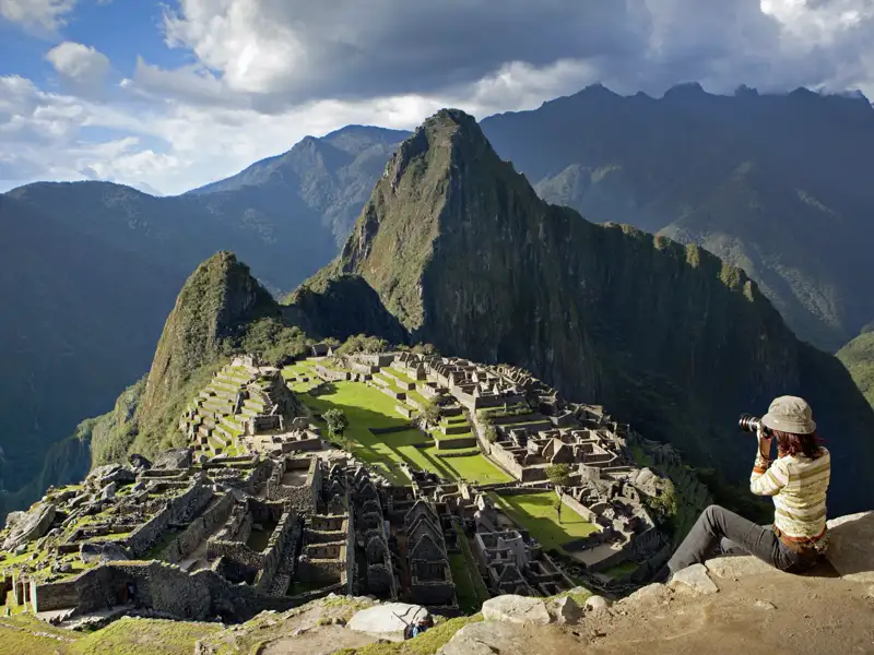 Der Höhepunkt jeder Perureise ist der Besuch der geheimnisvollen und beeindruckenden Inkastätte Machu Picchu.
