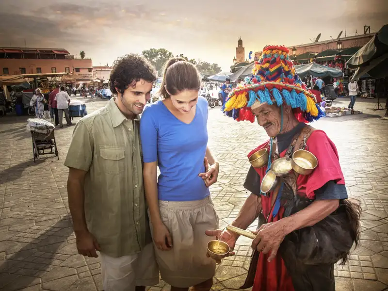 Auf Ihrer individuellen Rundreise durch Marokko haben Sie Gelegenheit, Märkte zu besuchen.