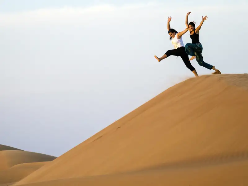 Ein Highlight Ihrer individuellen Rundreise mit Marco Polo durch den Oman ist der Trip zu den Dünen der Wahiba Sands.