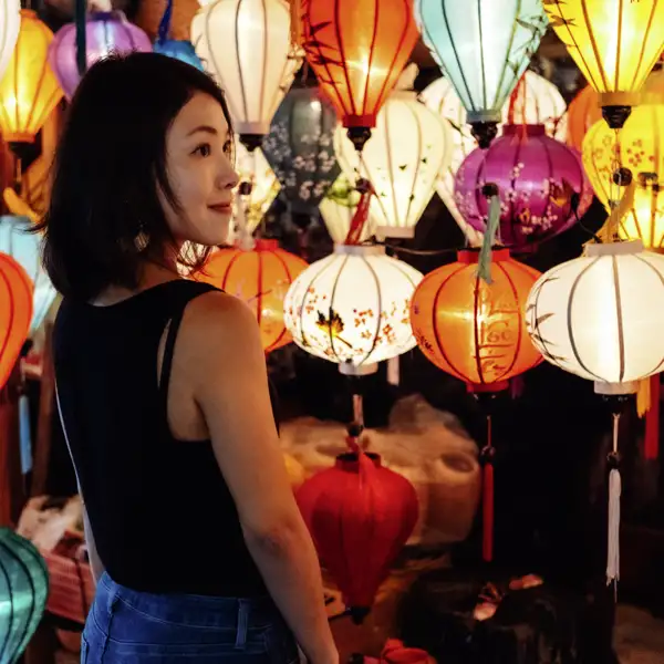 Hoi An, die Stadt der  bunt leuchtenden Lampions, ist eine Station auf Ihrer Rundreise durch Vietnam.