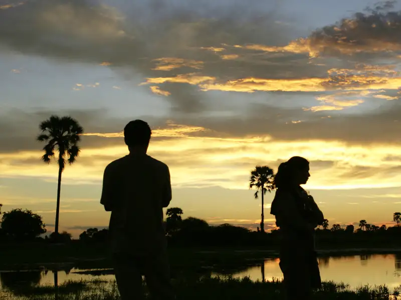 Abends genießen Sie auf dieser Reise durch Namibia und Botswana den besonderen Himmel über dem südlichen Afrika.