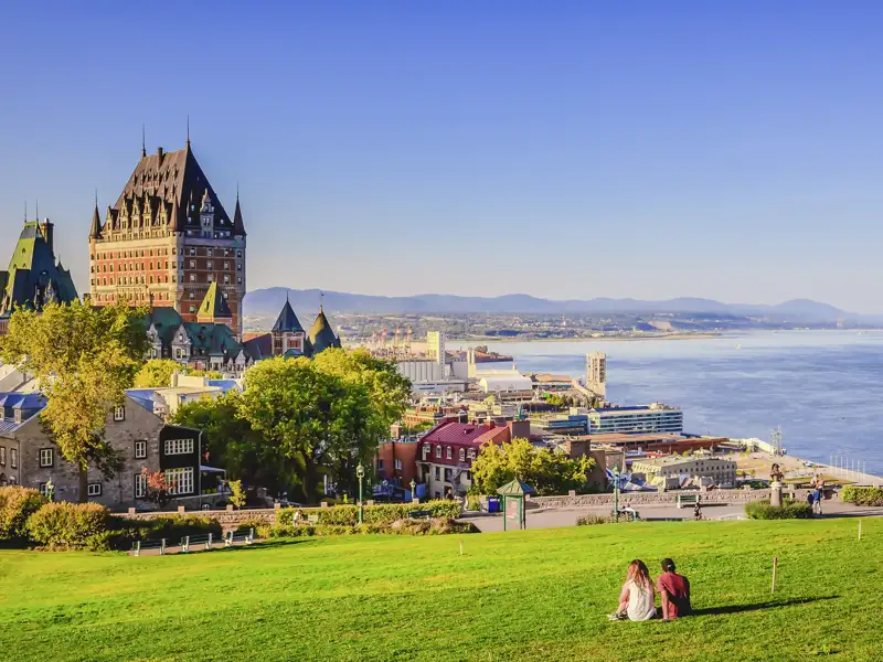 Während Ihrer Rundreise haben Sie Zeit, um Québec-Stadt zu besuchen.