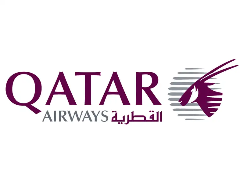 Logo von Qatar Airways