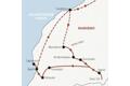 Die Route dieser YOUNG LINE Reise ab 35 führt vom Atlantik in den Hohen Atlas und bis an den Rand der Sahara.