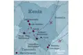 Ihre Reiseroute durch Kenia startet in Nairobi und führt über die Massai Mara, das Great Rift Valley und den Amboseli-Nationalpark zum Diani Beach.