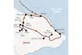 Reiseverlauf der Oman Marco Polo Entdeckerreise.