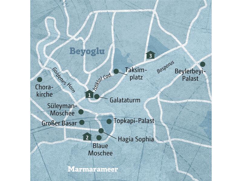 Auf Ihrer Istanbul-Städtereise erleben Sie die Highlights der beeindruckenden Metropole individuell mit Ihrem Guide.