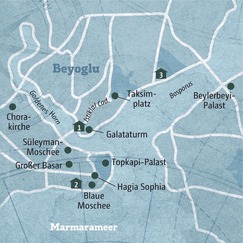 Auf Ihrer Istanbul-Städtereise erleben Sie die Highlights der beeindruckenden Metropole individuell mit Ihrem Guide.
